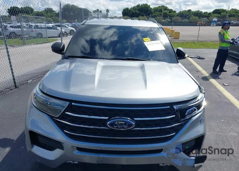 2021 Ford Explorer Xlt из США, поврежденный, VIN 1FMSK7DH0MGA78251